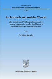 Rechtsbruch und sozialer Wandel.