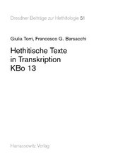 Hethitische Texte in Transkription KBo 13