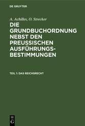 Das Reichsrecht