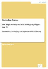 Die Regulierung der Rechnungslegung in der EU