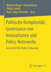 Politische Komplexität, Governance von Innovationen und Policy-Netzwerke