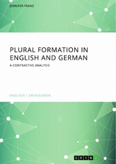 Plural Formation in English and German