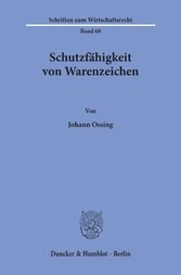 Schutzfähigkeit von Warenzeichen.