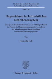 Flugverfahren im luftrechtlichen Mehrebenensystem.