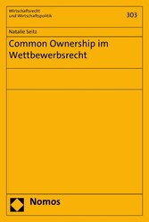 Common Ownership im Wettbewerbsrecht