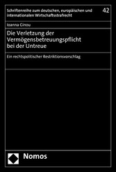 Die Verletzung der Vermögensbetreuungspflicht bei der Untreue