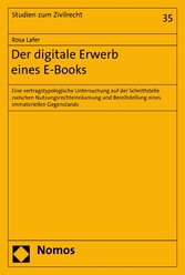 Der digitale Erwerb eines E-Books