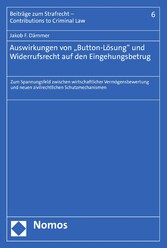 Auswirkungen von 'Button-Lösung' und Widerrufsrecht auf den Eingehungsbetrug