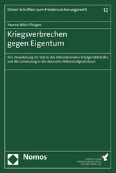 Kriegsverbrechen gegen Eigentum