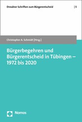 Bürgerbegehren und Bürgerentscheid in Tübingen - 1972 bis 2020