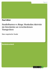 Parallelbarren vs. Ringe. Muskuläre Aktivität im Streckstütz an verschiedenen Turngeräten