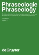 Phraseologie / Phraseology. Volume 2