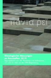 Rheologische Messungen an Baustoffen 2019