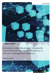 Konzeption einer Blockchain-Schnittstelle. Organisationsübergreifende Workflows in Workflow Management Systemen