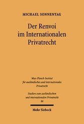 Der Renvoi im Internationalen Privatrecht