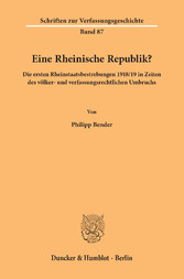 Eine Rheinische Republik?