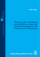 Entwicklung eines Planspiels zur Verdeutlichung der Auswirkungen eines betrieblichen Energie- und Stoffstrommanagements auf die Emissionen von Treibhausgasen.