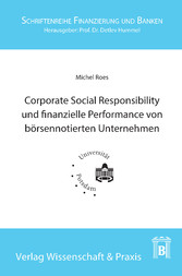 Corporate Social Responsibility und finanzielle Performance von börsennotierten Unternehmen.