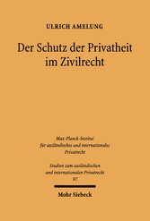 Der Schutz der Privatheit im Zivilrecht