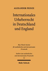 Internationales Urheberrecht in Deutschland und England