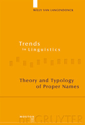 Theory and Typology of Proper Names