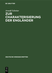 Zur Charakterisierung der Engländer