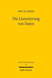 Die Lizenzierung von Daten