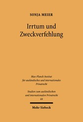 Irrtum und Zweckverfehlung