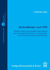 Rückstellungen nach IFRS.