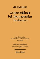 Annexverfahren bei Internationalen Insolvenzen