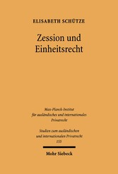 Zession und Einheitsrecht