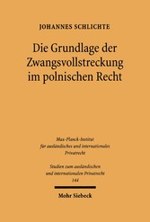 Die Grundlage der Zwangsvollstreckung im polnischen Recht