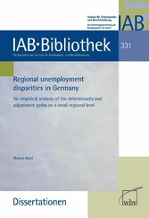 Regional unemployment disparities in Germany