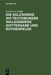 Die Salzwerke am Teutoburger Waldgebirge Gottesgabe und Rothenfelde