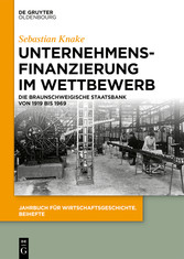 Unternehmensfinanzierung im Wettbewerb