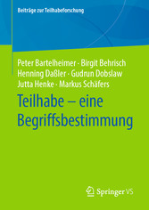 Teilhabe - eine Begriffsbestimmung