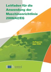 Leitfaden für die Anwendung der Maschinenrichtlinie 2006/42/EG