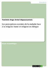 Les perceptions sociales de la maladie face à la religion. Santé et religion en Afrique