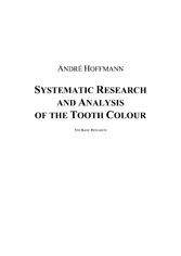 Systematic Research and Analysis of the Tooth Colour