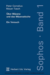 Über Mäzene und das Mäzenatische