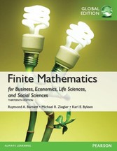 Finite Mathematics for Business, Economics, Life Sciences and Social Sciences, Global Edition