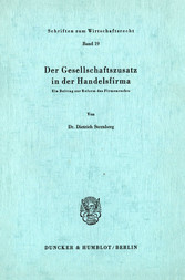 Der Gesellschaftszusatz in der Handelsfirma.