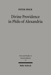 Divine Providence in Philo of Alexandria