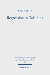 Regression in Galatians