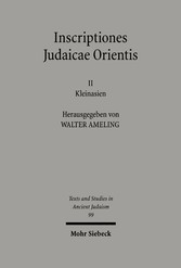 Inscriptiones Judaicae Orientis