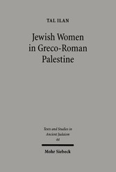 Jewish Women in Greco-Roman Palestine