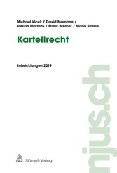 Kartellrecht, Entwicklungen 2019