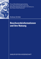 Beschwerdeinformationen und Ihre Nutzung