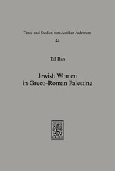 Jewish Women in Greco-Roman Palestine