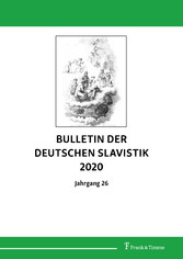 Bulletin der Deutschen Slavistik 2020